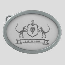 Dinosaur Heraldry - Belt Buckle