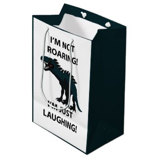 Dinosaur I'm Just Laughing Funny Dinosaur
