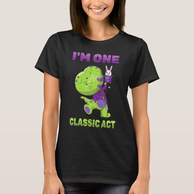 Dinosaur - Im One Classic Act - Magician - Magic - T-Shirt (Front)