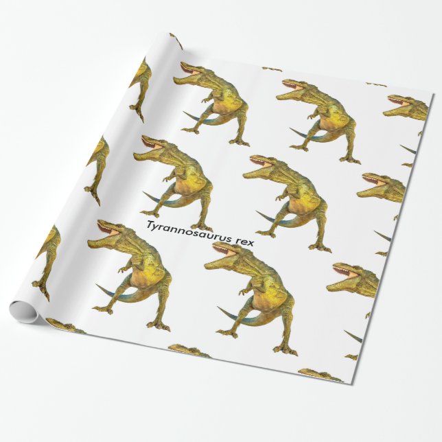 Dinosaur image for Glossy-Wrapping-Paper Wrapping Paper (Unrolled)