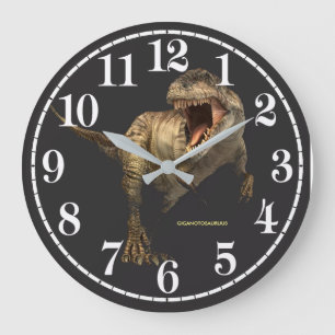 Dinosaur image for Round (Large) Wall Clock