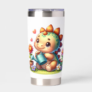 Dinosaur insulated tumbler