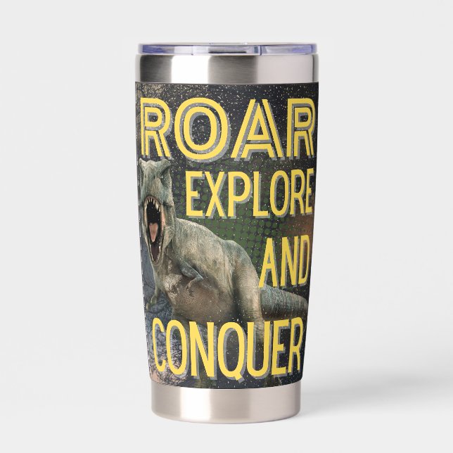 Dinosaur Insulated Tumbler (Front)
