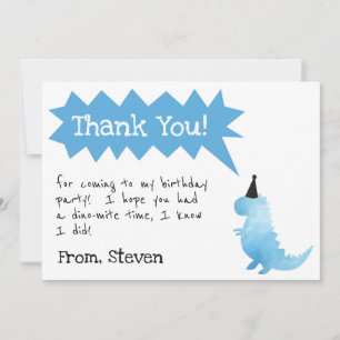 Dinosaur Invitation Stomp and Chomp Birthday boy