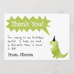 Dinosaur Invitation Stomp and Chomp Birthday boy