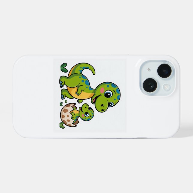 dinosaur iphone case (Back Horizontal)