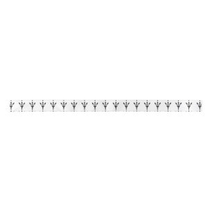 Dinosaur Isolated Footprint Satin Ribbon