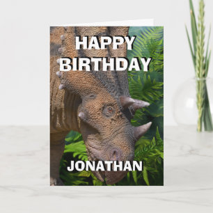 Dinosaur Jungle Card