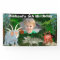 Dinosaur jungle volcano boys birthday photo