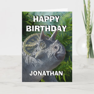 Dinosaur Jurassic Jungle Card