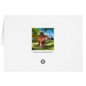 Dinosaur Kentrosaurus Cards (Back Horizontal)