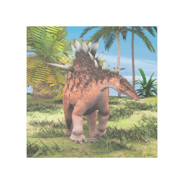 Dinosaur Kentrosaurus Gallery Wrap (Front)