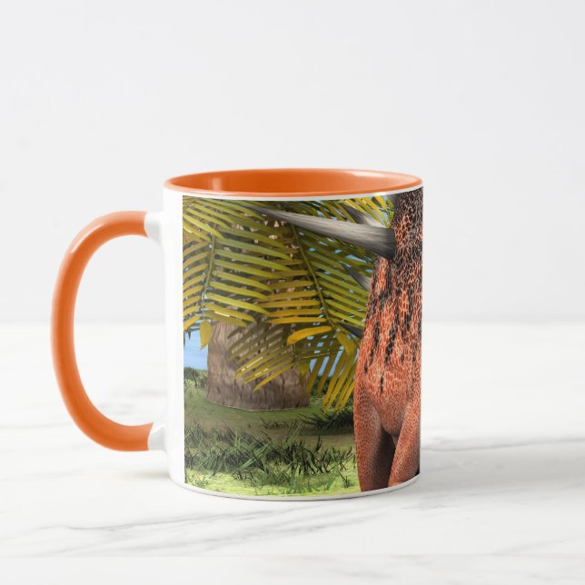 Dinosaur Kentrosaurus Mug (Left)