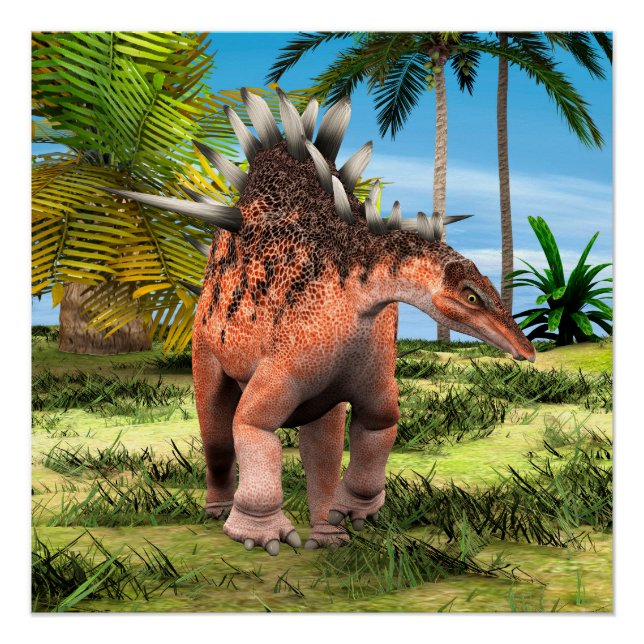 Dinosaur Kentrosaurus Poster (Front)