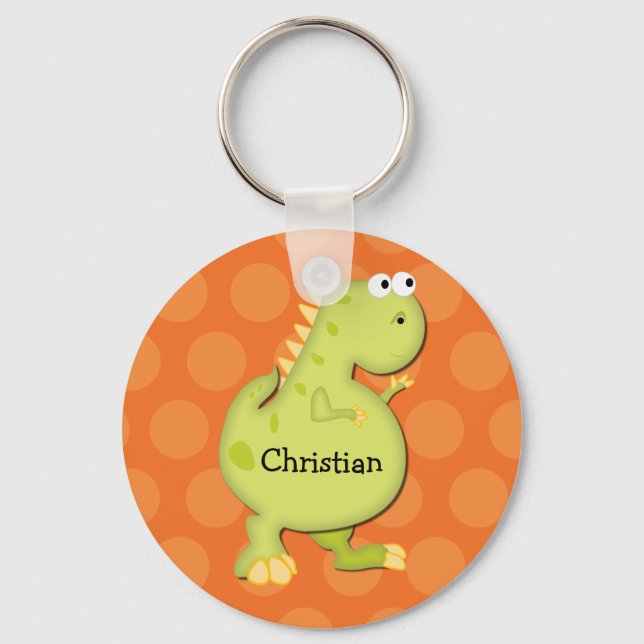 Dinosaur Keychain (Front)