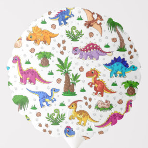 Dinosaur Kids Birthday Balloon