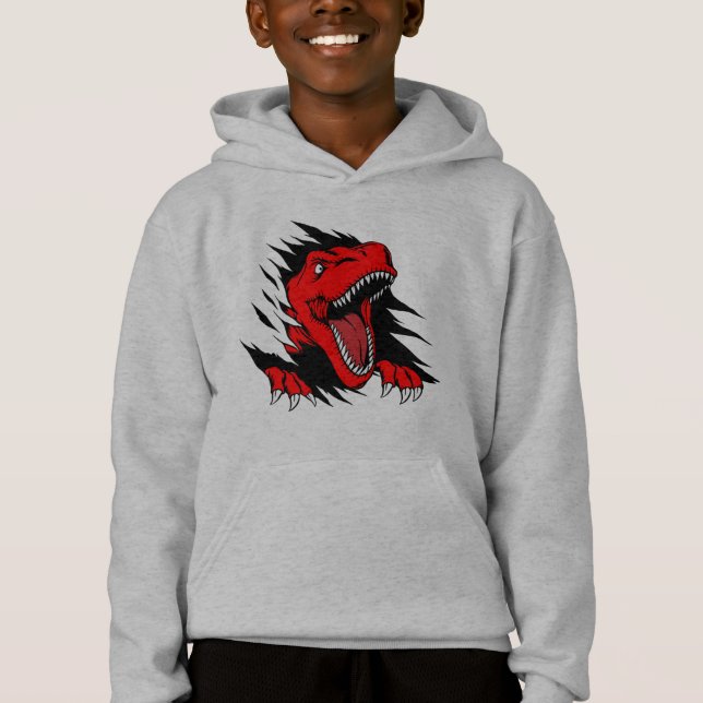 Dinosaur kids hoodie (Front)