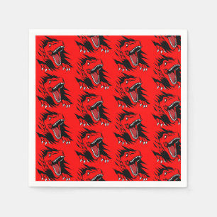 Dinosaur kids napkins