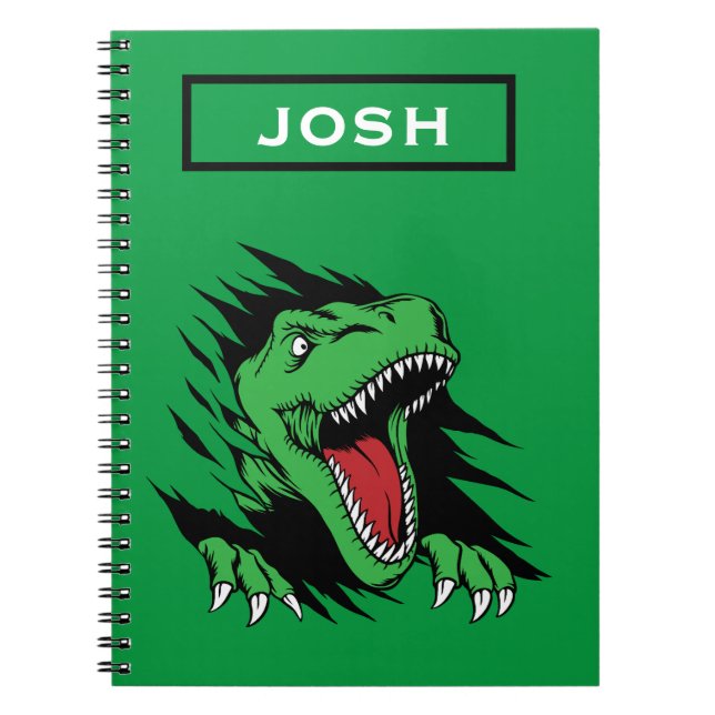 Dinosaur kids notebook (Front)