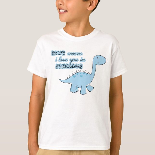 dinosaur kids t-shirt (Front)