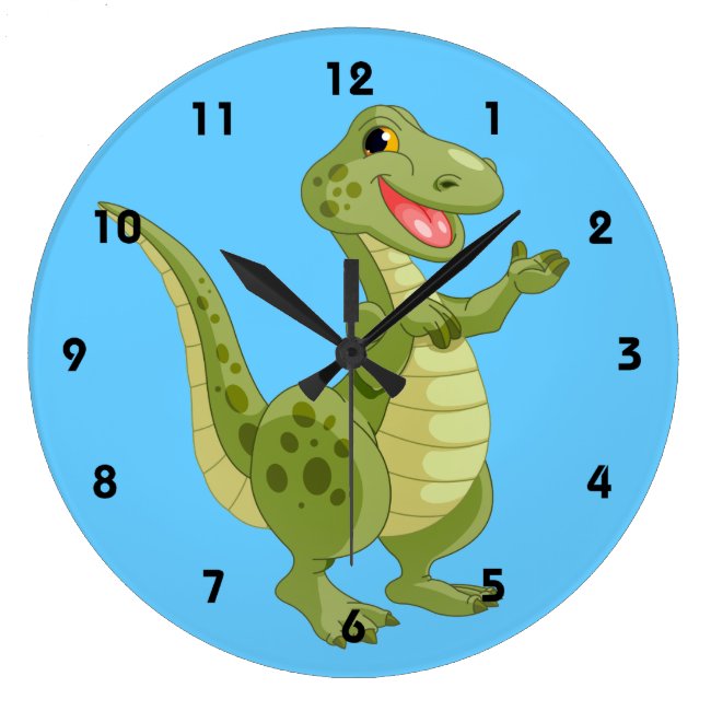 Dinosaur Kids Wall Clock