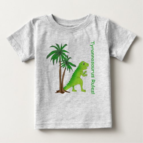 Dinosaur Land Cute Dino Baby T_Shirt