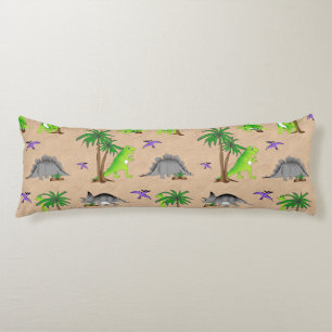 Dinosaur Land Cute Dino Body Pillow