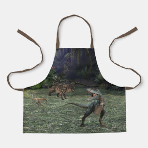 Dinosaur Landscape Jurassic Apron