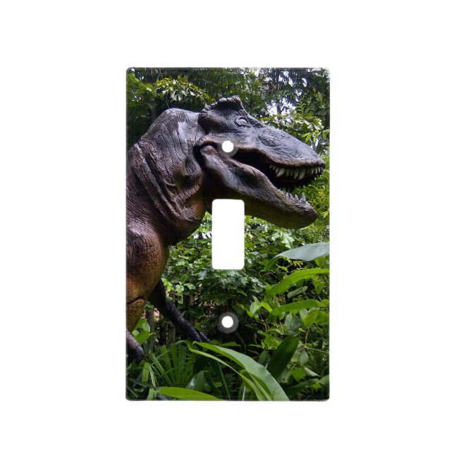 Dinosaur Light Switch Cover (Front)