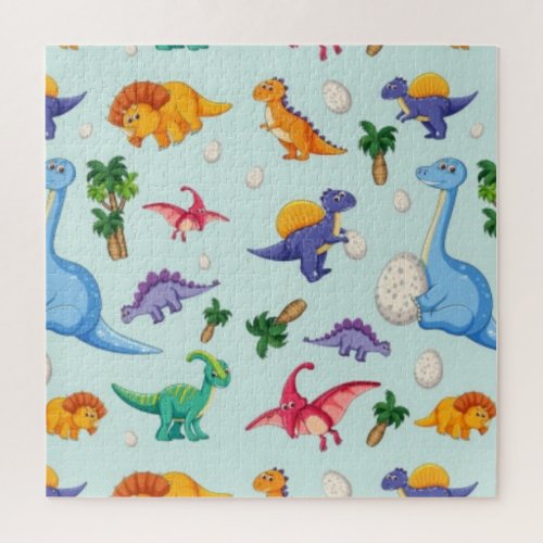 dinosaur lovers of all ages throw pillow jigsaw puzzle