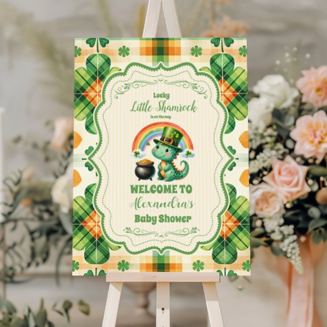 Dinosaur Lucky Little Shamrock Foam Board (Creator Uploaded)