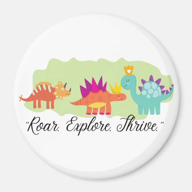 Dinosaur Magnet (Front)