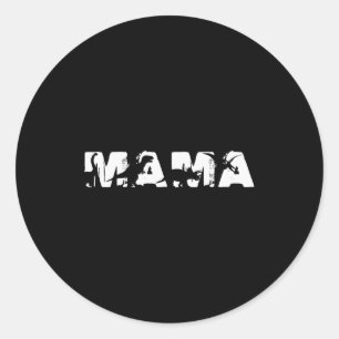 Dinosaur Mama Funny In Mother's Day For Mamasaurus Classic Round Sticker