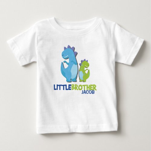 DINOSAUR _ matching little brother Set Baby T_Shirt