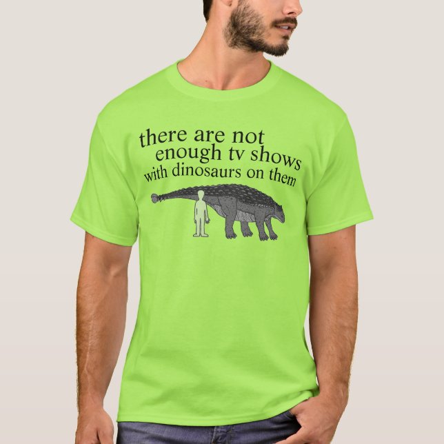 dinosaur media T-Shirt (Front)