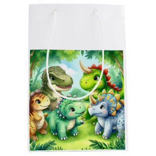 Dinosaur Medium Gift Bag