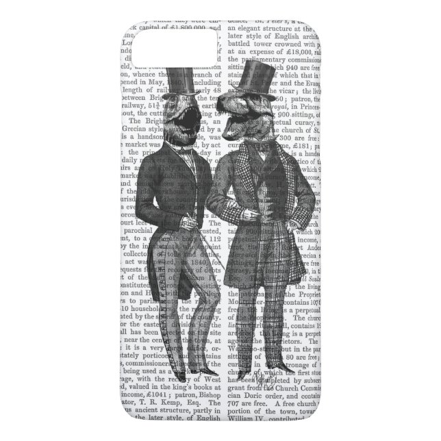 Dinosaur Men Lads Night Out Case-Mate iPhone Case (Back)