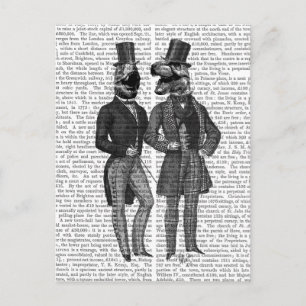 Dinosaur Men Lads Night Out Postcard