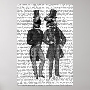 Dinosaur Men Lads Night Out Poster