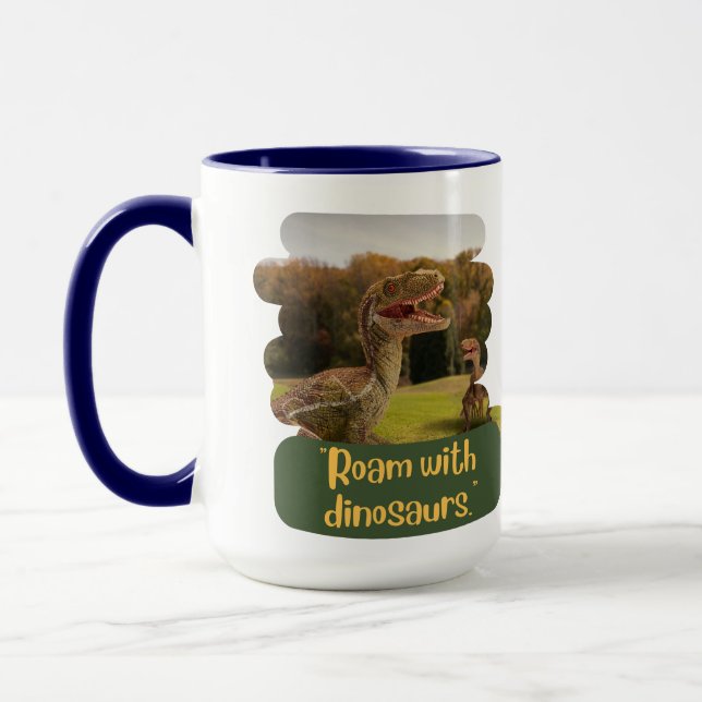 dinosaur mug (Left)