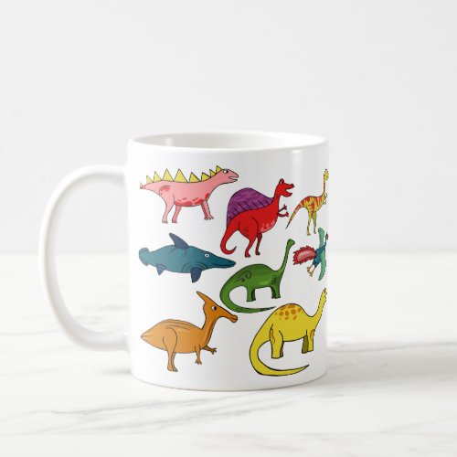 dinosaur mug types of dinosaur dinosaur gift co coffee mug