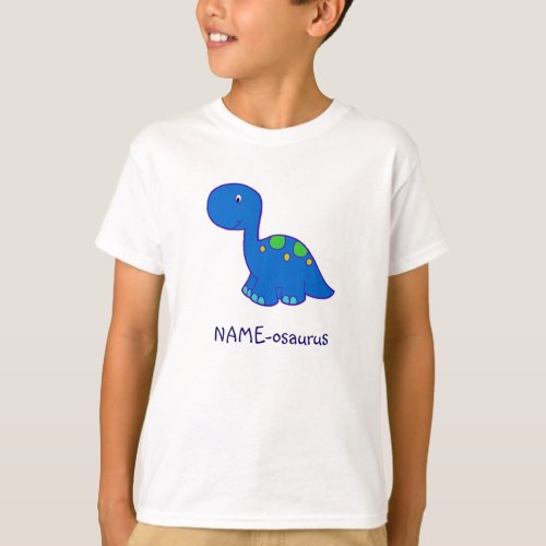 Dinosaur Name_osaurus Kids t_shirt _ boy