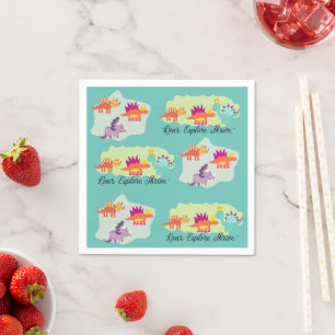 Dinosaur Napkins