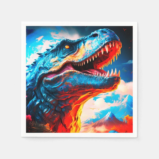 Dinosaur Napkins (Front)