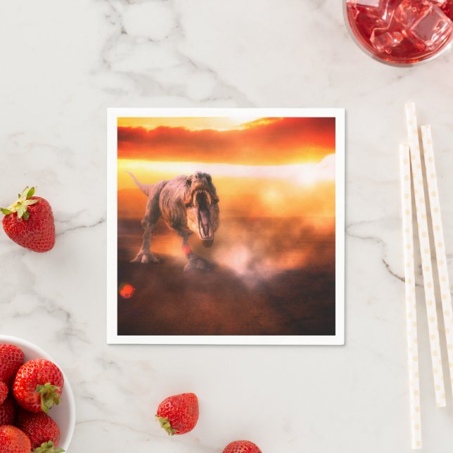 Dinosaur Napkins (Insitu)