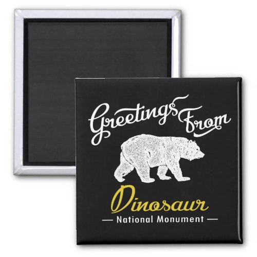 Dinosaur National Monument Bear Magnet