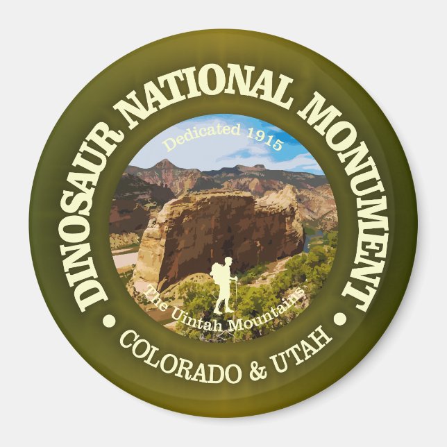 Dinosaur National Monument (NM) Magnet (Front)