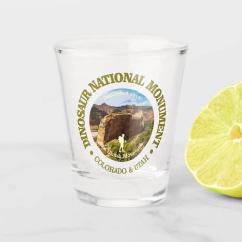 Dinosaur National Monument NM Shot Glass