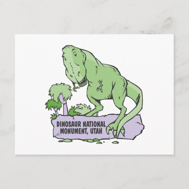 Dinosaur National Monument Utah Postcard (Front)