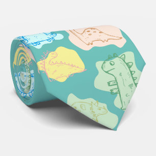 DINOSAUR NECK TIE
